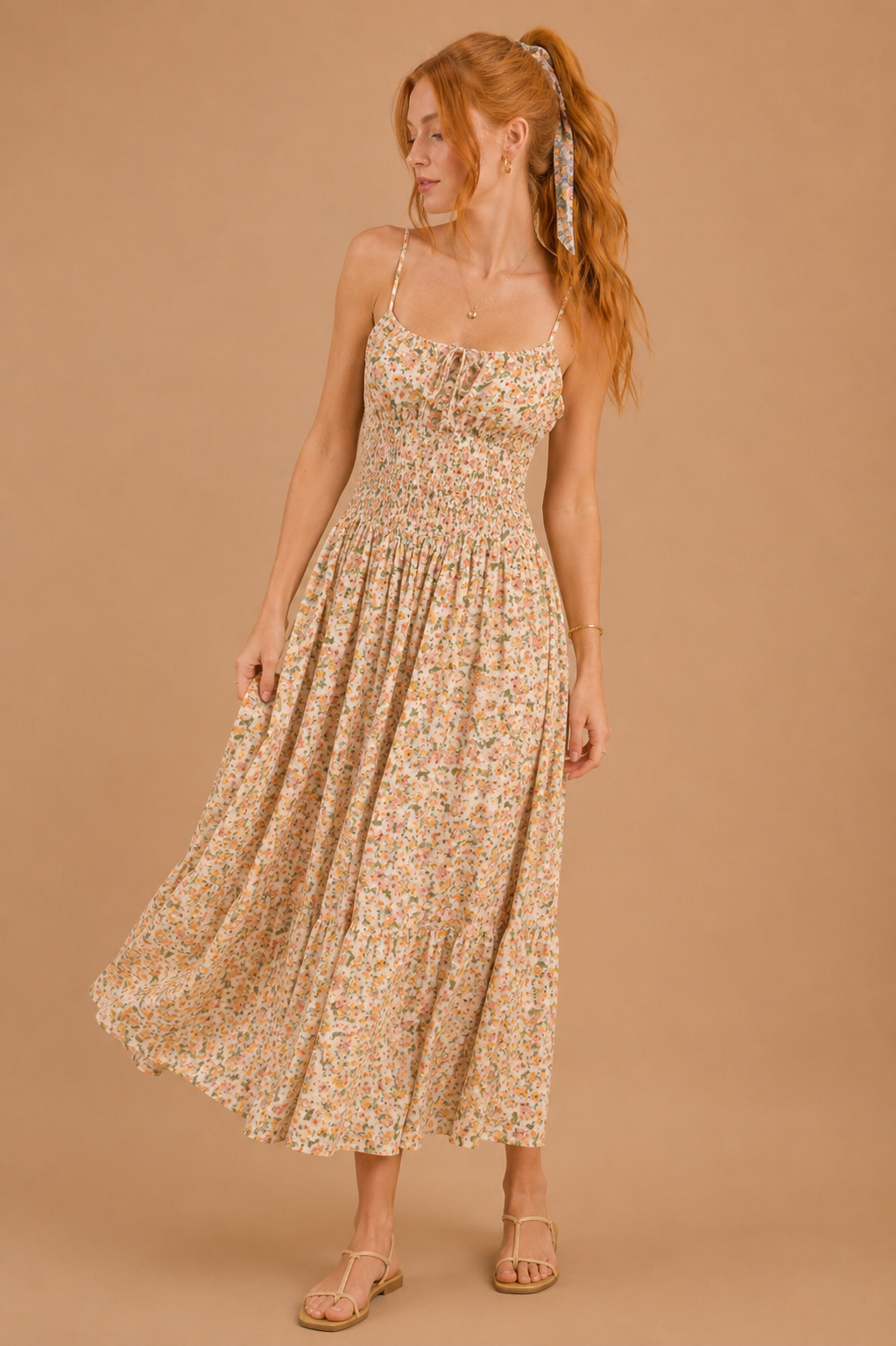 natalie maxi dress Floral Sleeveless KissProm Royal Blue - Showcase refined elegance in Size:Size 5T-6 white ivory house of cb kaia dress dupes