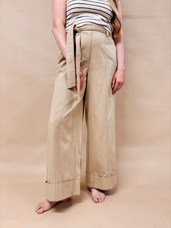 Delilah Cuffed Wide Leg Pants