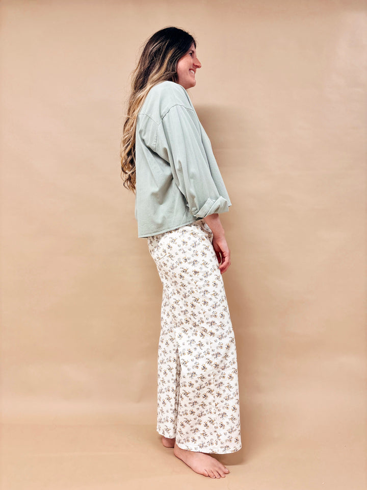 Cassie Button Up Boxy Shirt