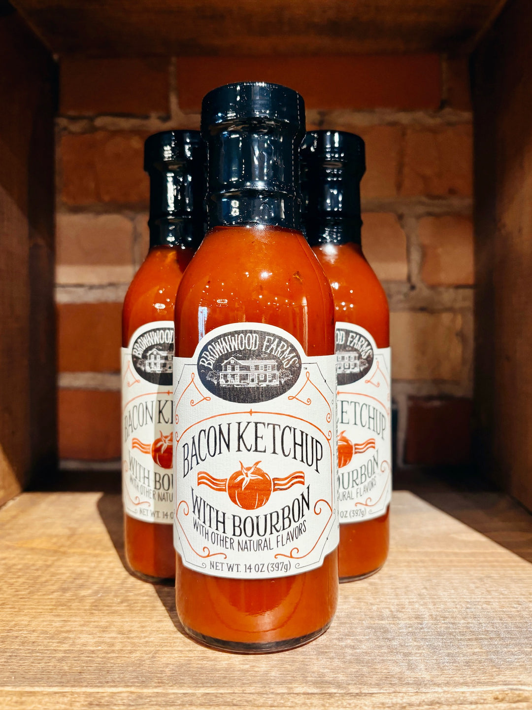 Bourbon Bacon Ketchup 14oz.