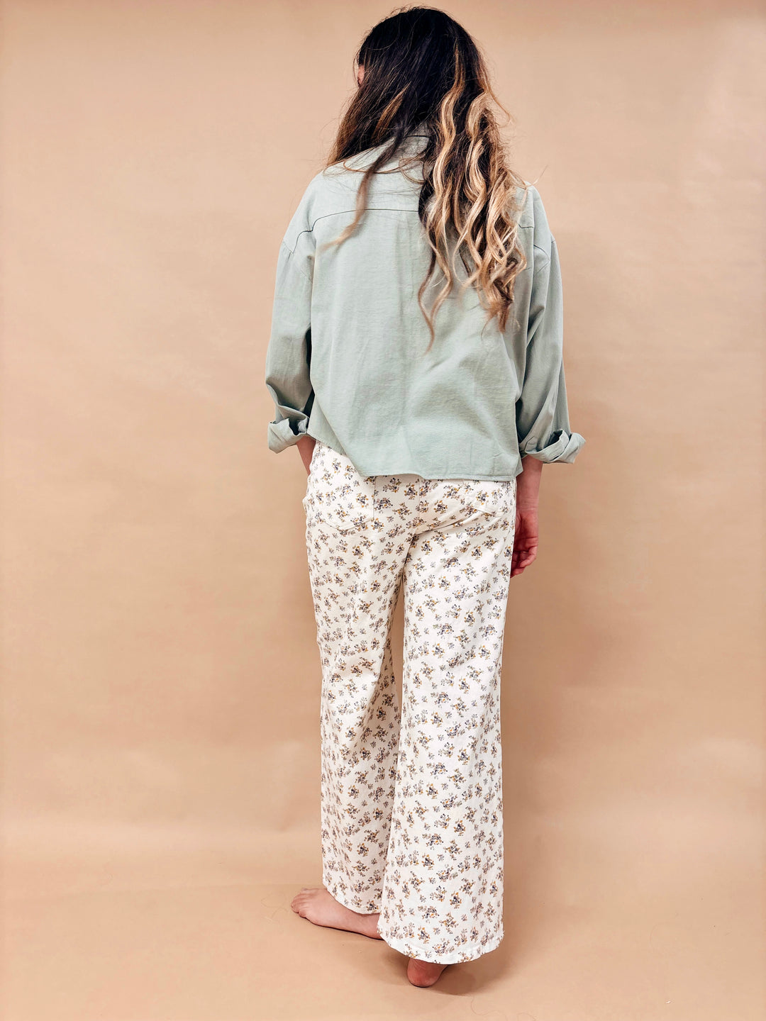 Cassie Button Up Boxy Shirt