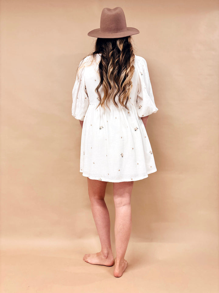 Sloane Puff Sleeve Mini Dress
