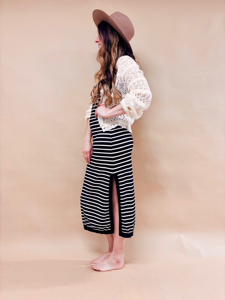 River Striped Knit Dress