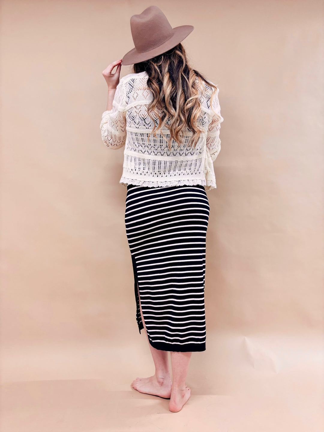 River Striped Knit Dress