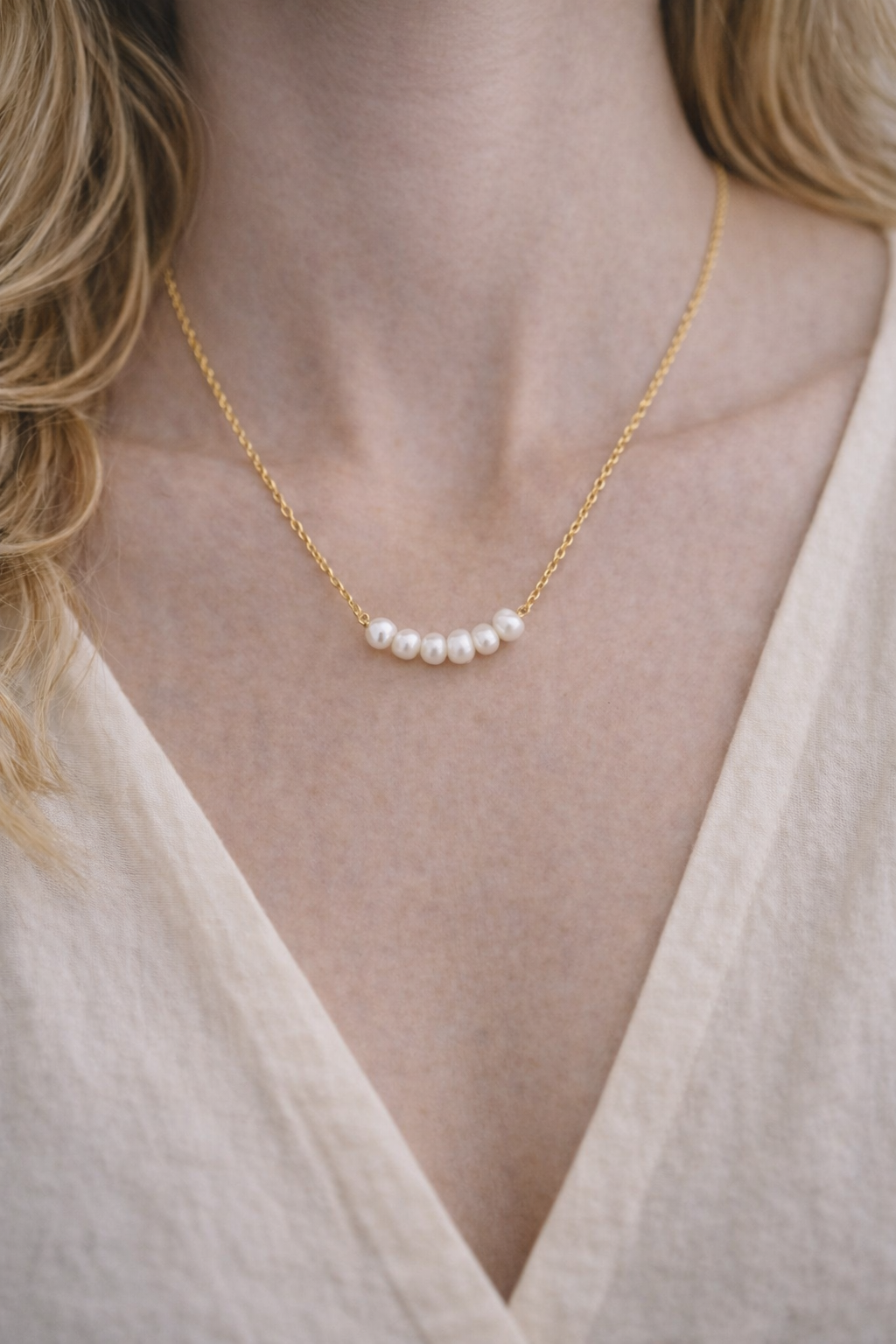 Oceanside Pearl Necklace