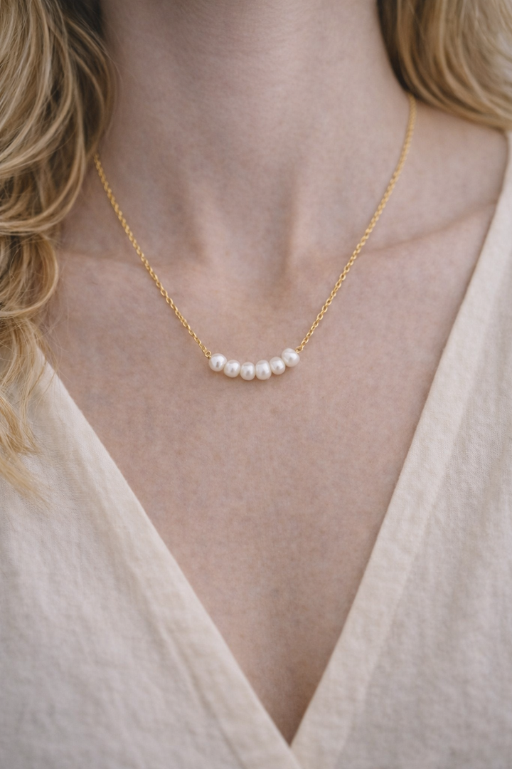 Oceanside Pearl Necklace