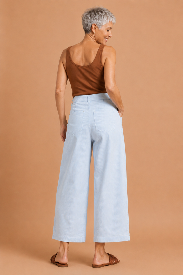 Sally Striped Wide Leg Pants