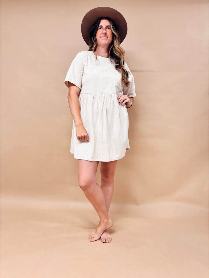 Grace Corduroy Mini Dress