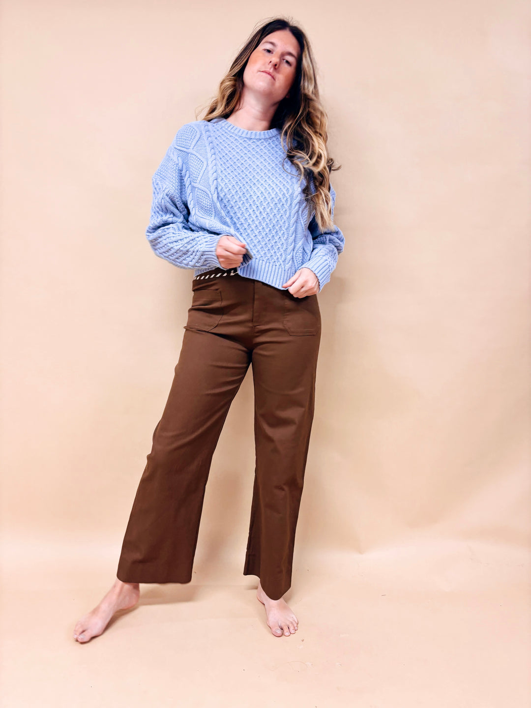 Fiona Cable Knit Sweater