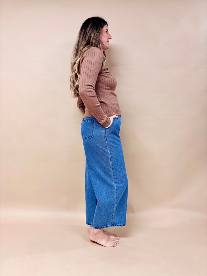 Juliette Ribbed Sweater Polo