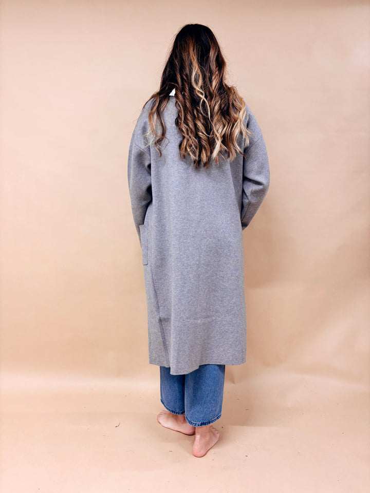 Grace Collared Sweater Coat