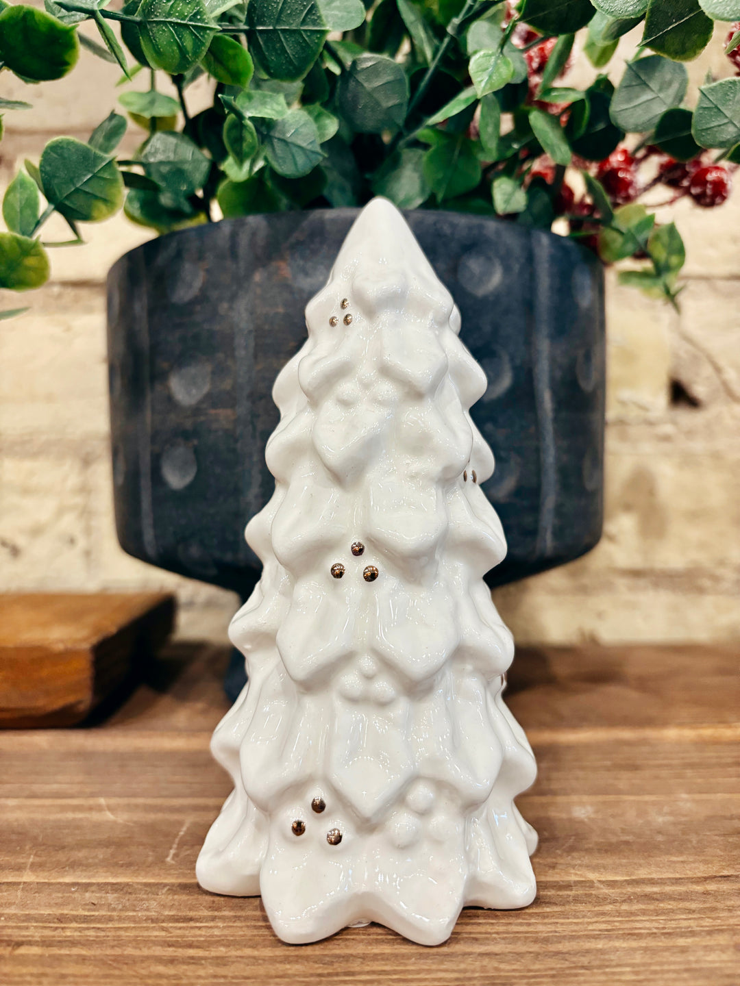 Stoneware Christmas Trees
