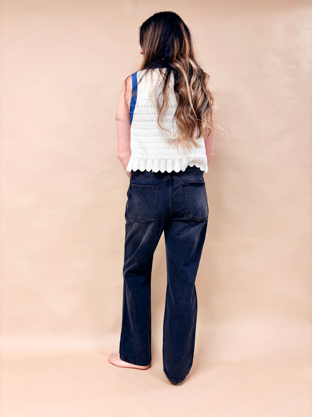 Lis Crotchet Sweater Top