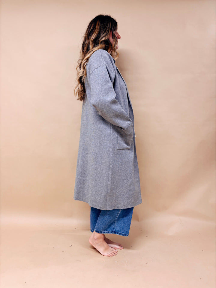Grace Collared Sweater Coat