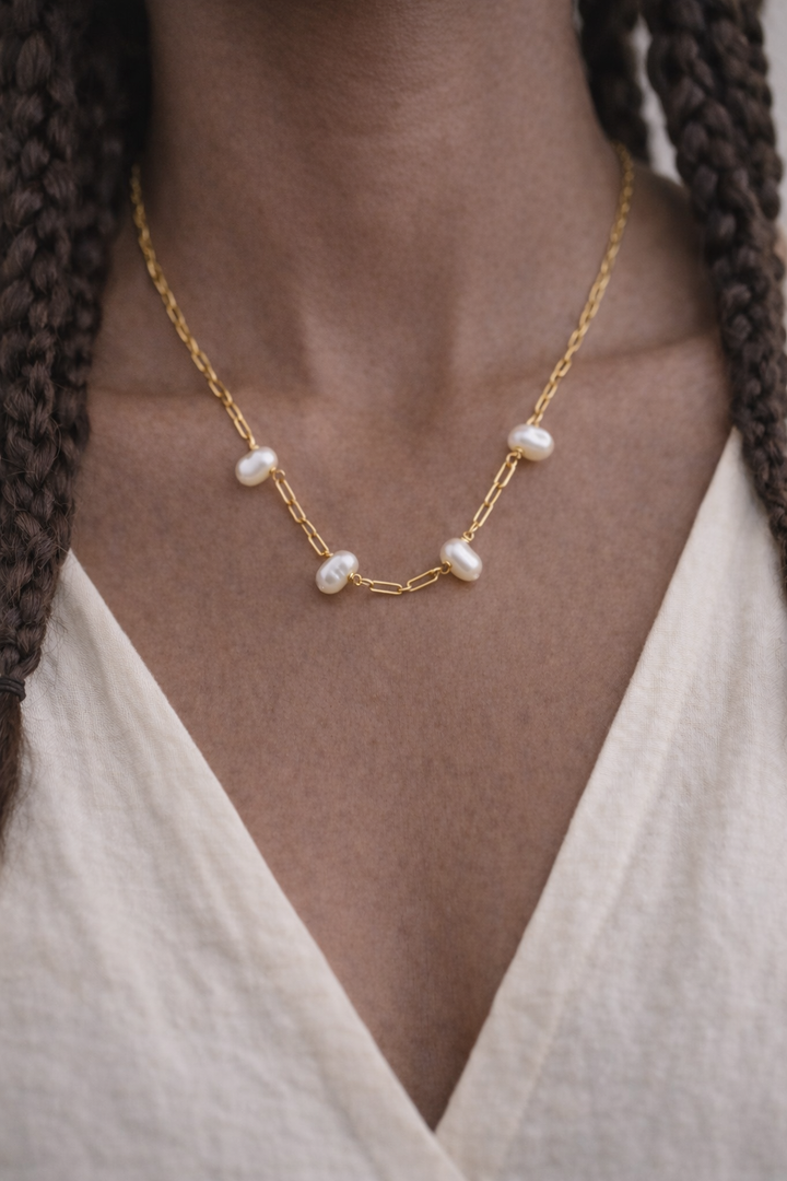 Adelaide Pearl Necklace