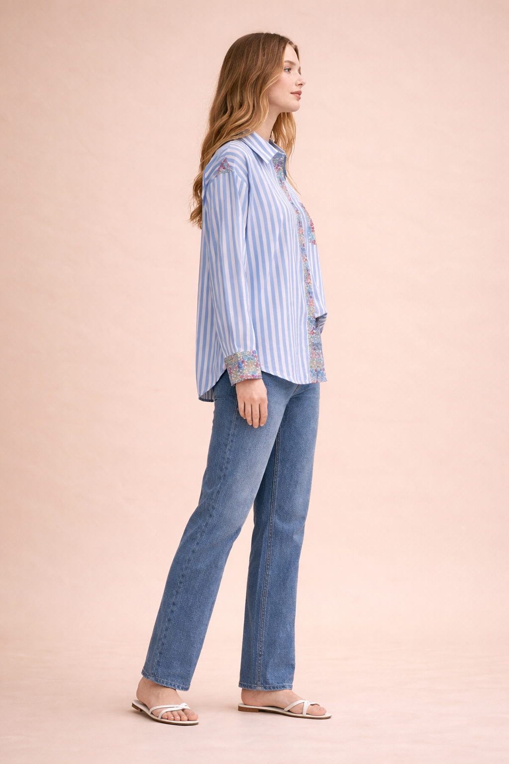 Sienna Spring Garden Button Down Shirt