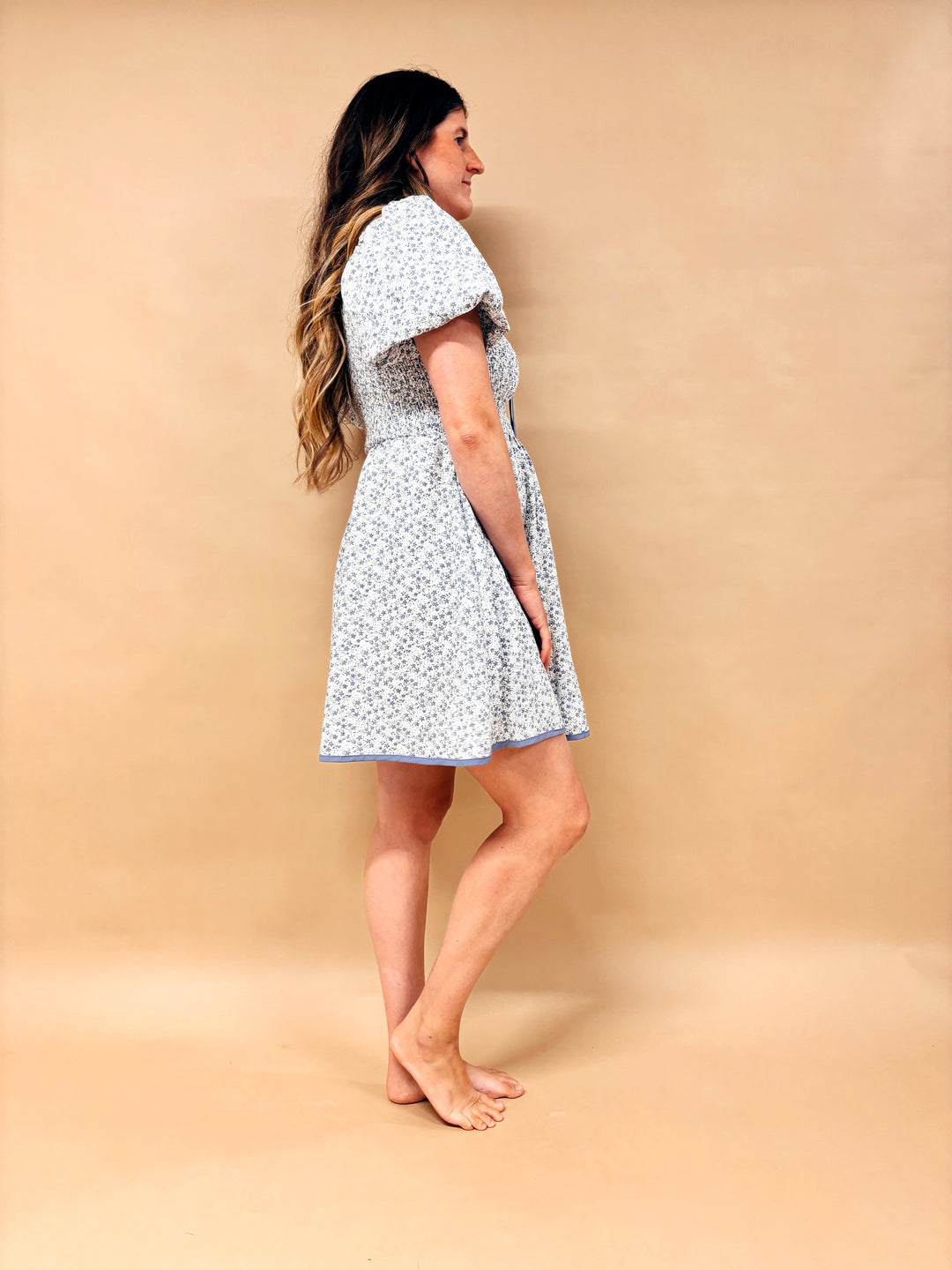 Melanie Romantic Mini Dress
