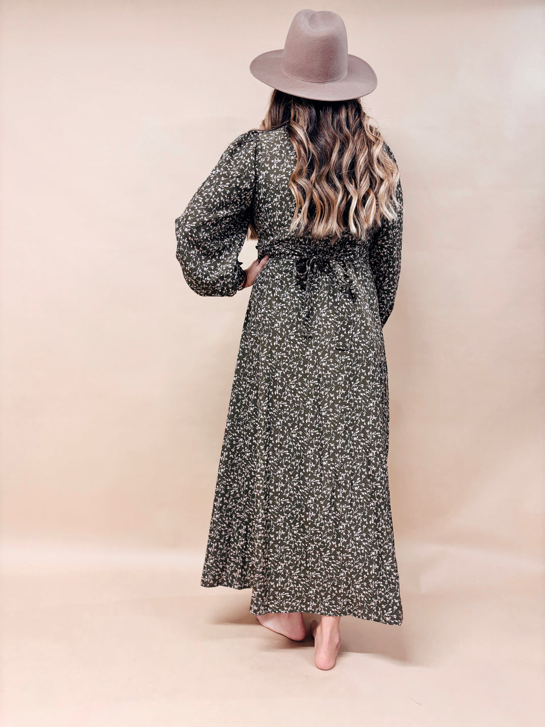 Evelina Sweetheart Floral Maxi Dress