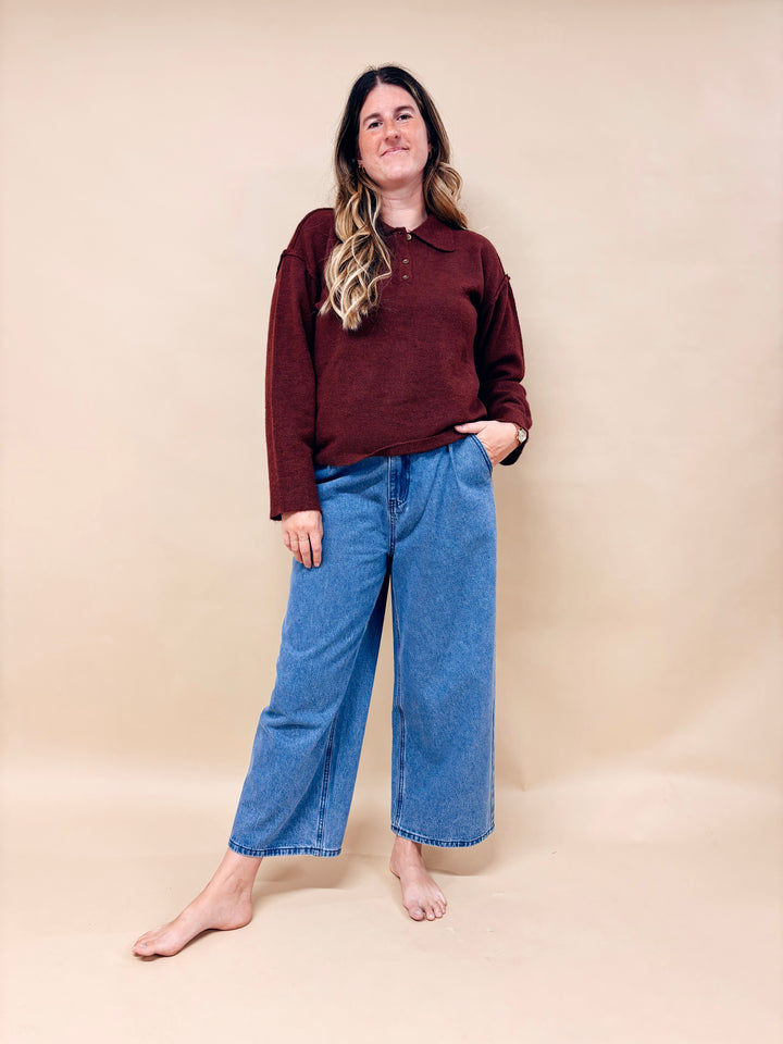 Abigail Polo Sweater