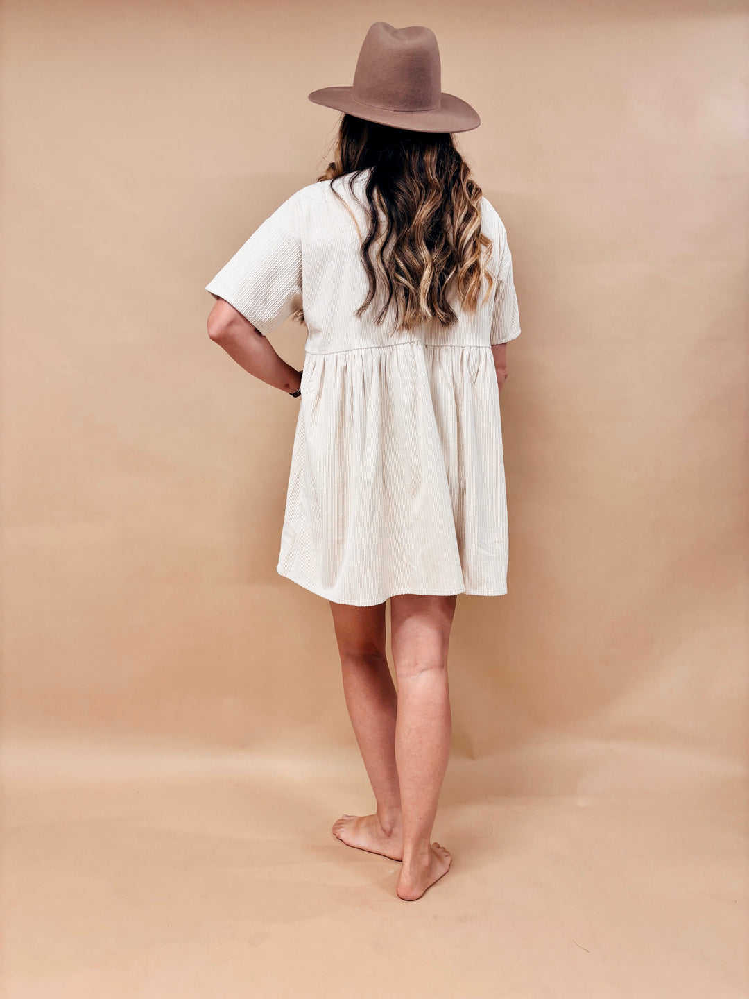 Grace Corduroy Mini Dress