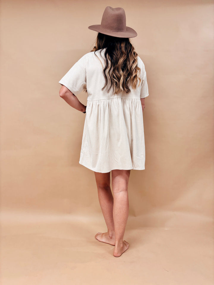 Grace Corduroy Mini Dress