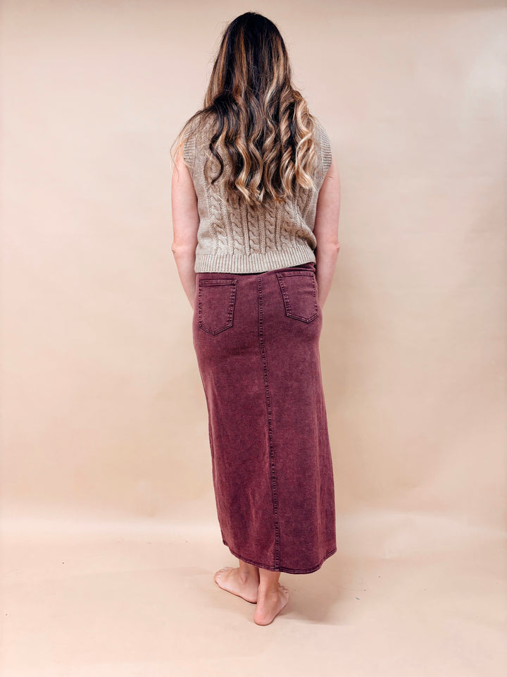 Lauren Cable Knit Button Down Sweater Vest