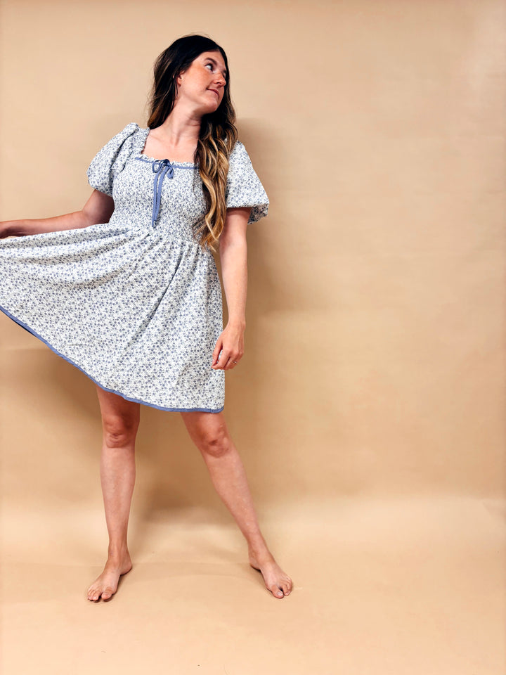 Melanie Romantic Mini Dress