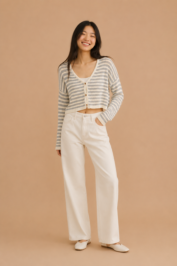Marigold Crotchet Knit Cardigan
