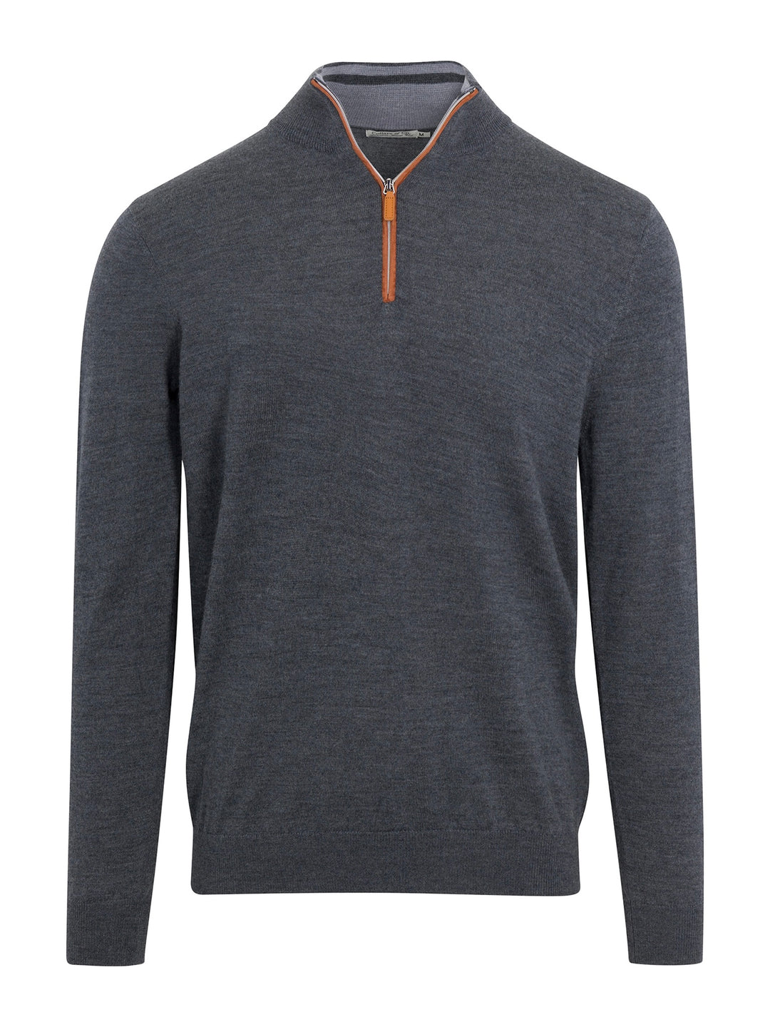 The Australian Merino Wool Quarter Zip Sweater
