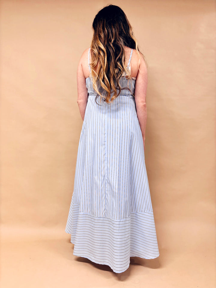 Claire Striped Maxi Dress