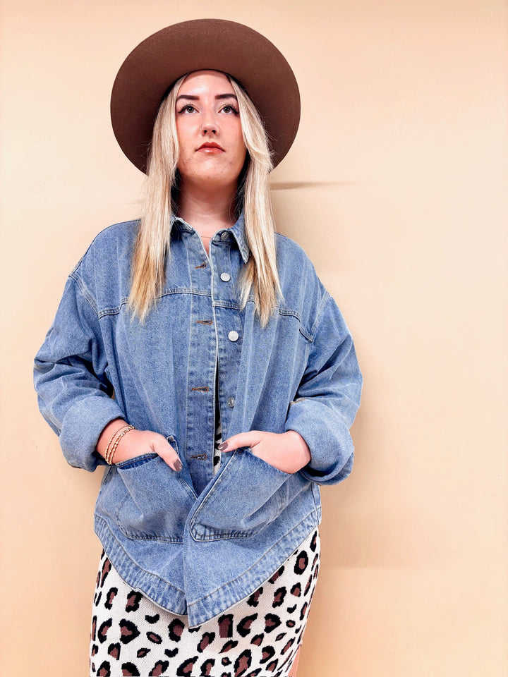 Patty Oversized Denim Jacket