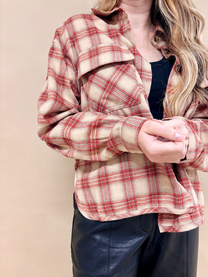 Rori Plaid Long Sleeve Shirt